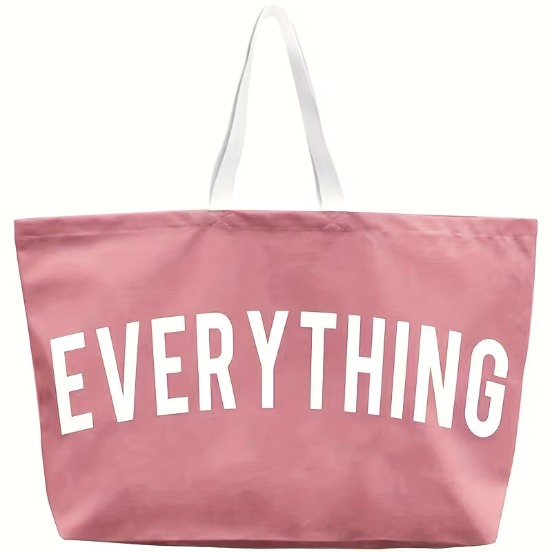The Everything Tote — Oversized Canvas Bag